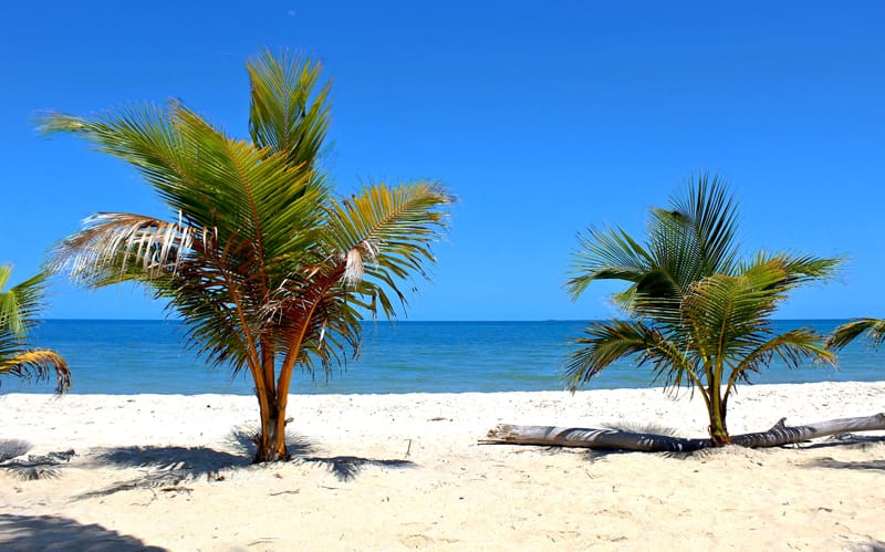 Praia Coroa Vermelha em Santa Cruz Cabrália