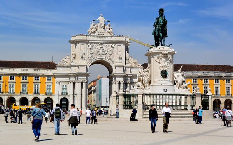 Arco Triunfal da Rua Augusta em Lisboa