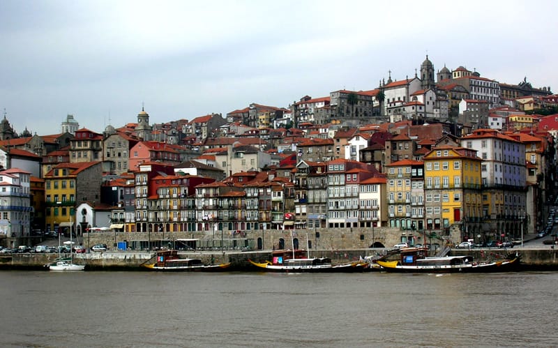 Bairro da Ribeira no Porto