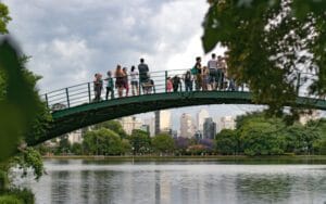 Parque do Ibirapuera em São Paulo