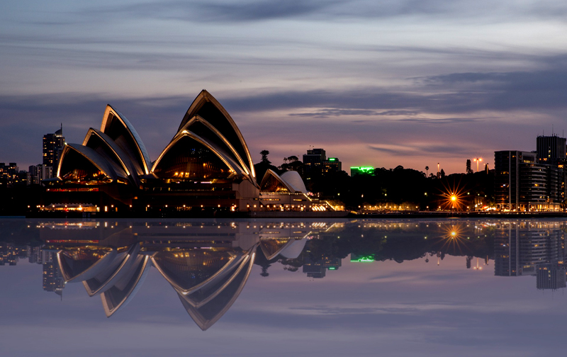 Opera House em Sydney na Austrália