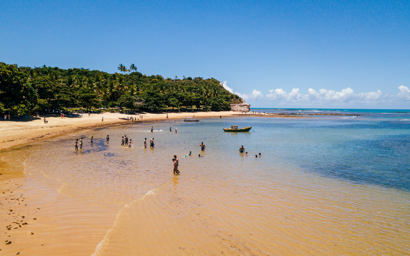 Caraíva: natureza e tranquilidade no sul da Bahia
